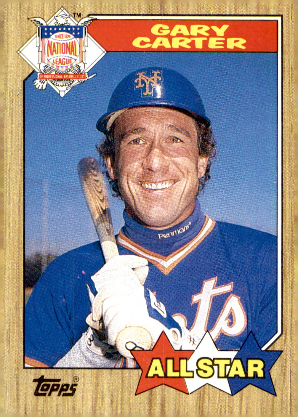 1987 Topps #602 Gary Carter