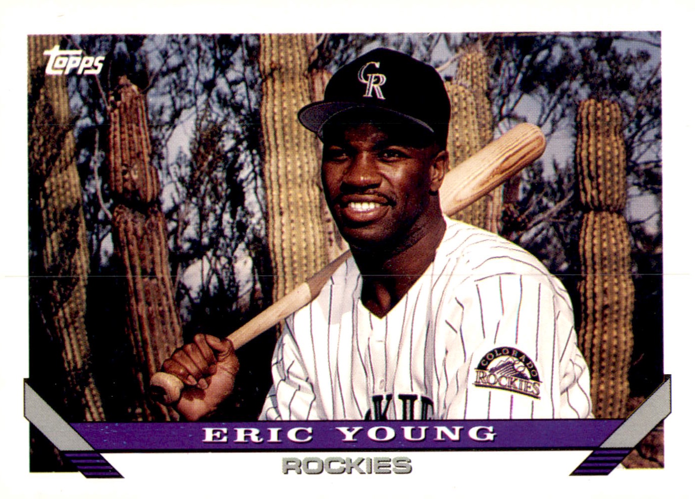 1993 Topps #551 Eric Young