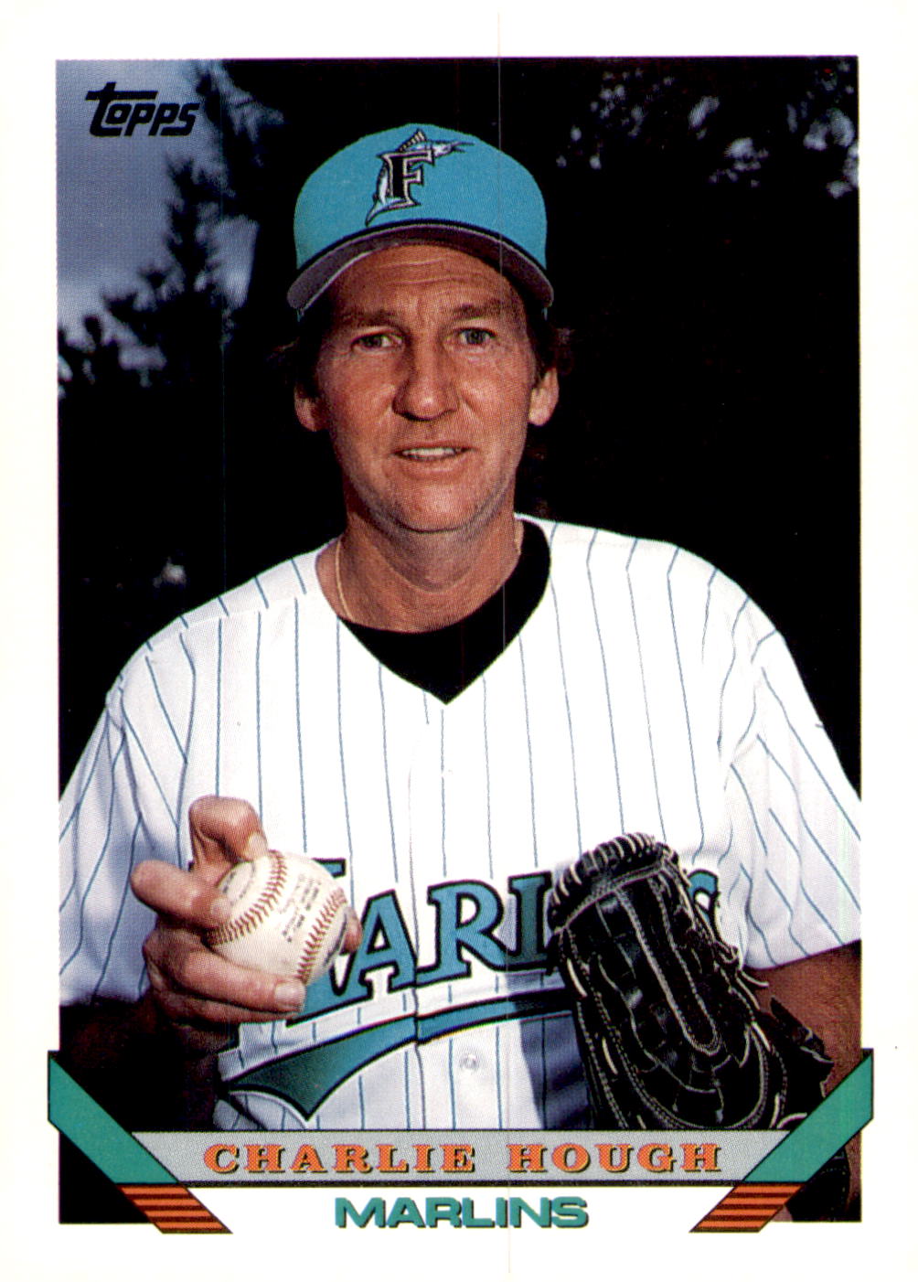 1993 Topps #520 Charlie Hough