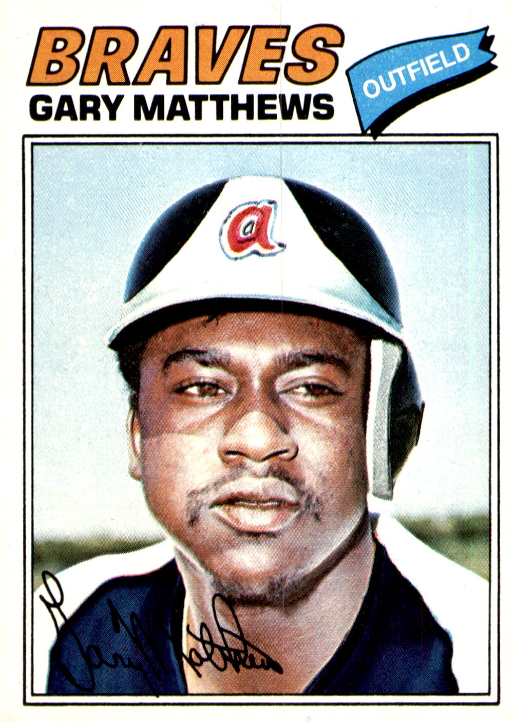 1977 Topps #194 Gary Matthews