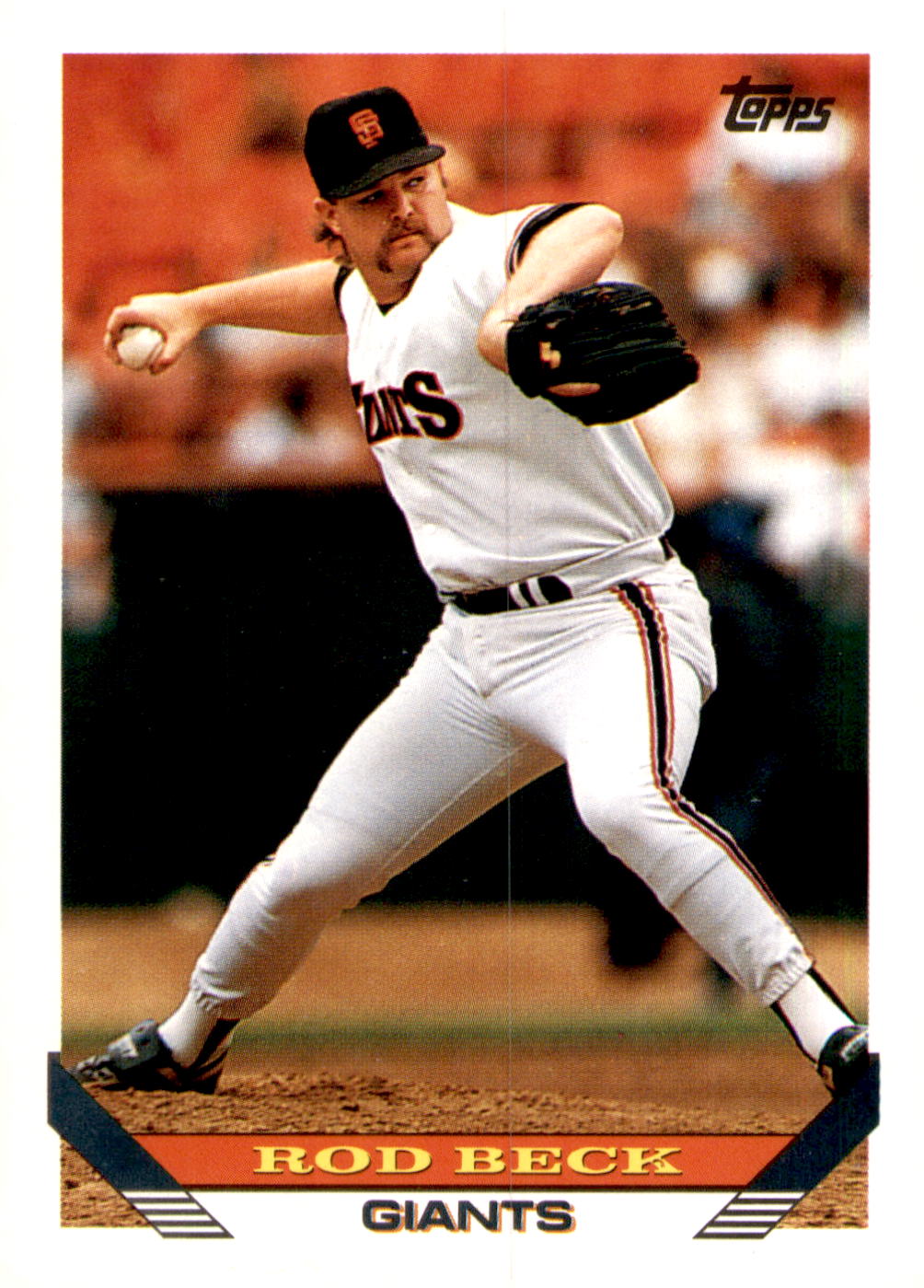 1993 Topps #604 Rod Beck