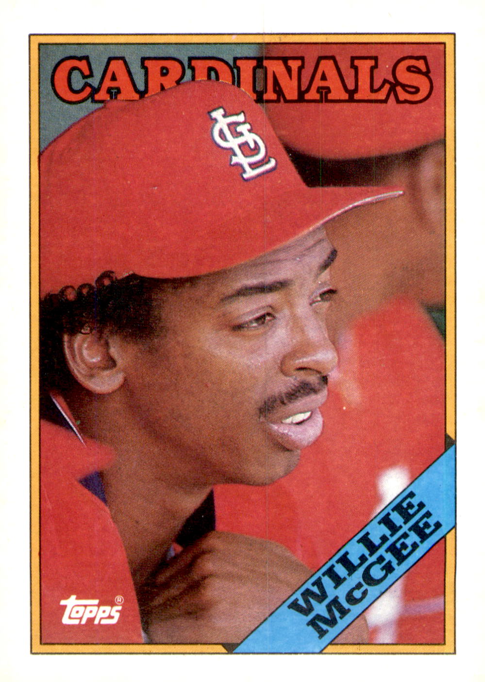 1988 Topps #160 Willie McGee