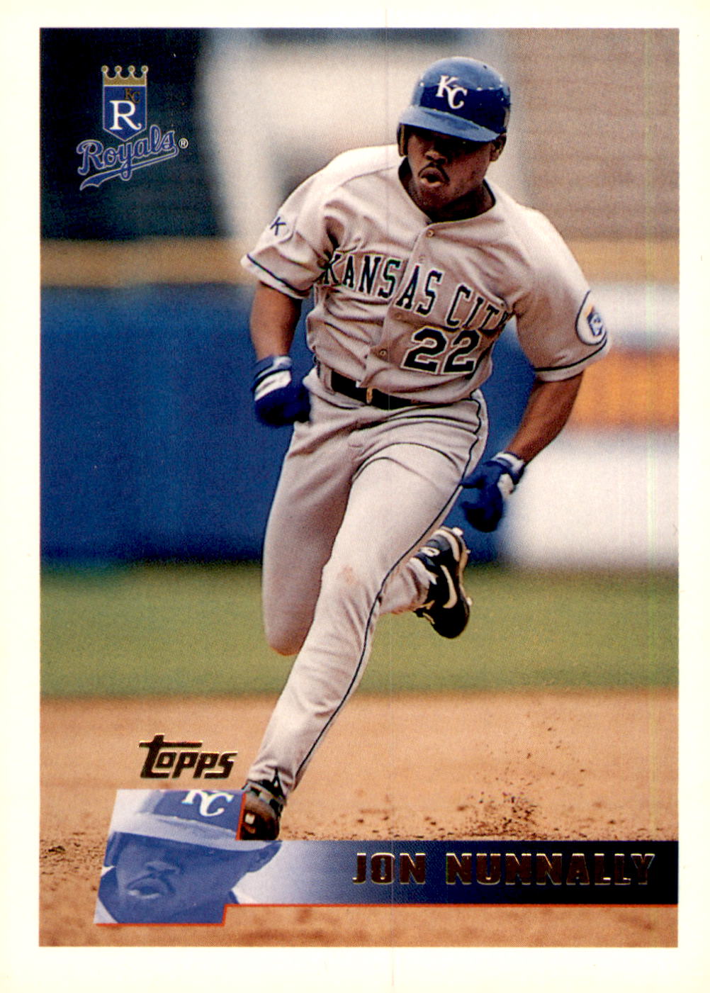 1996 Topps #137 Jon Nunnally