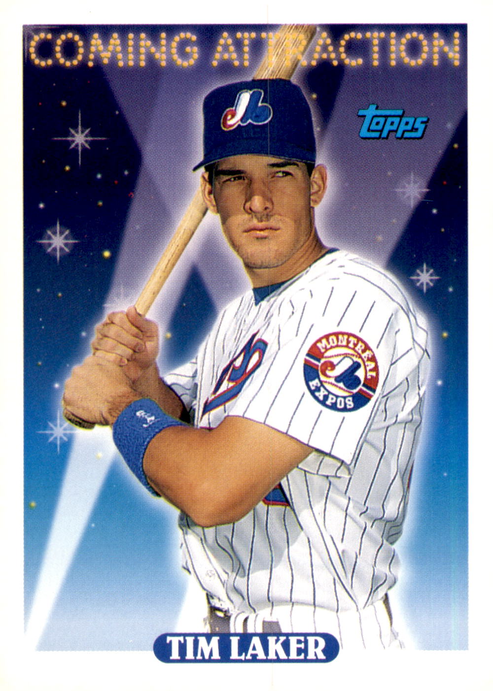 1993 Topps #816 Tim Laker Rookie
