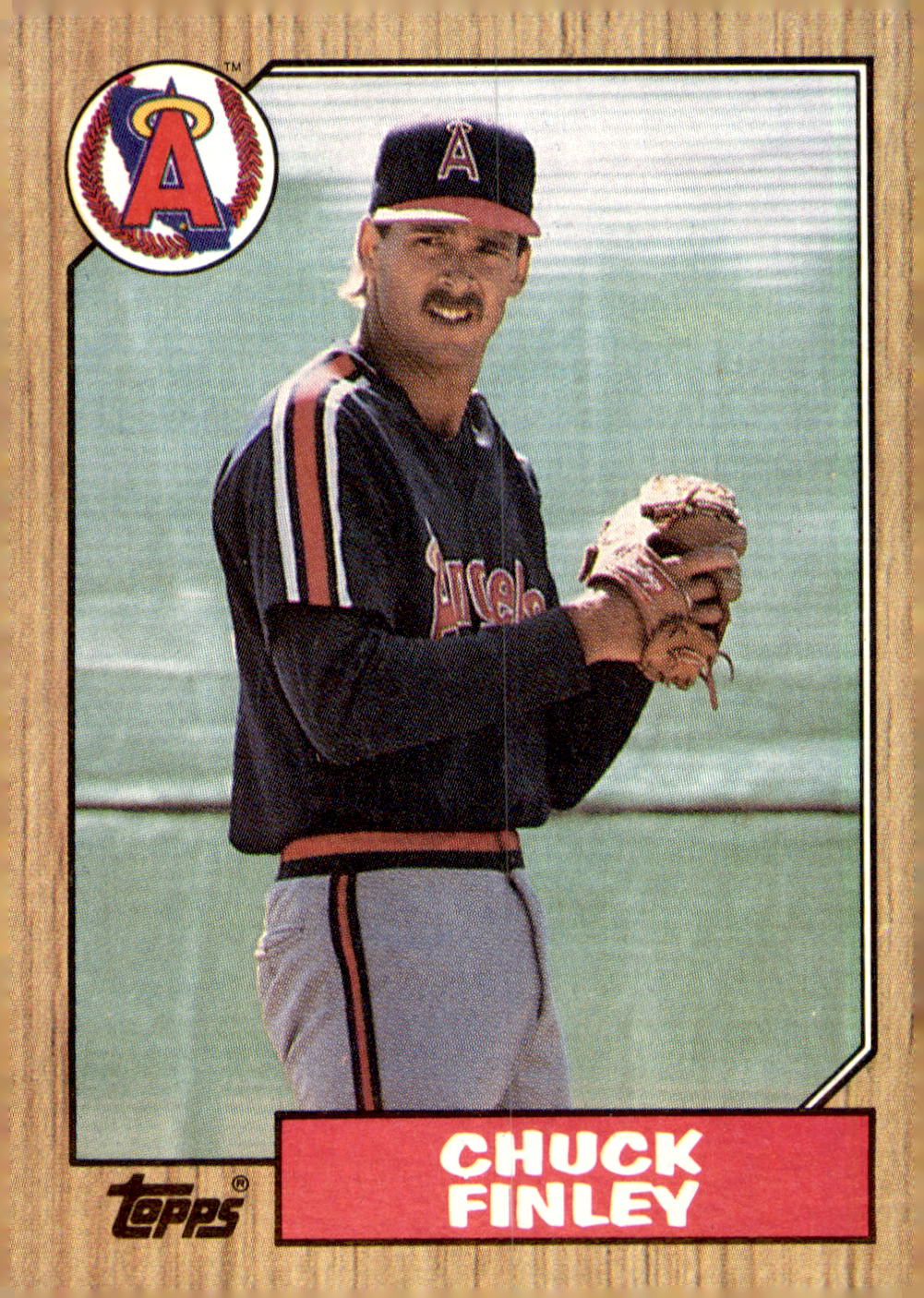 1987 Topps #446 Chuck Finley Rookie