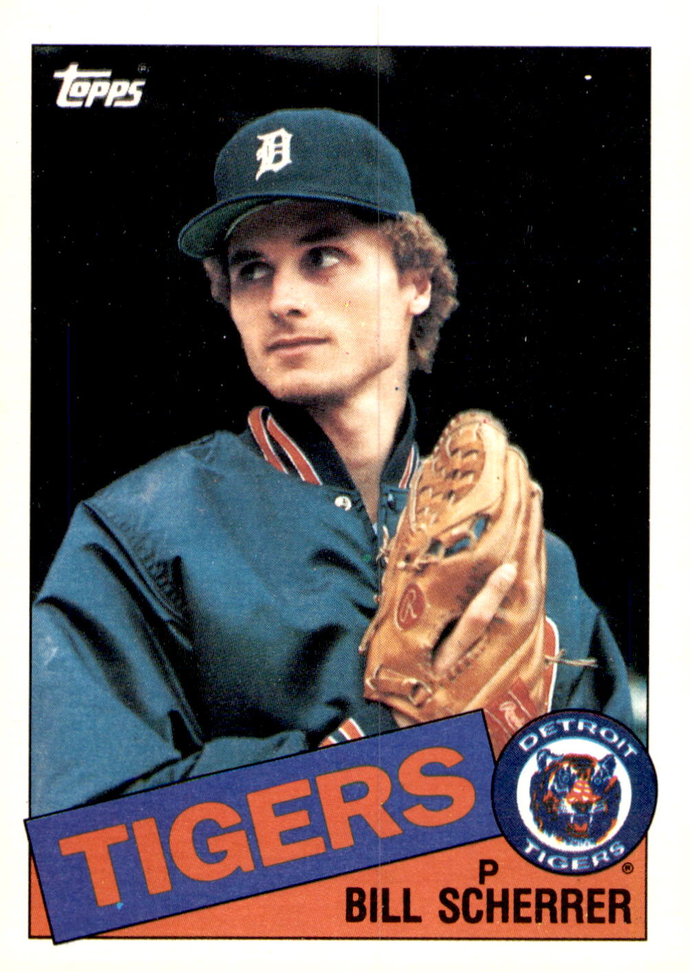 1985 Topps #586 Bill Scherrer
