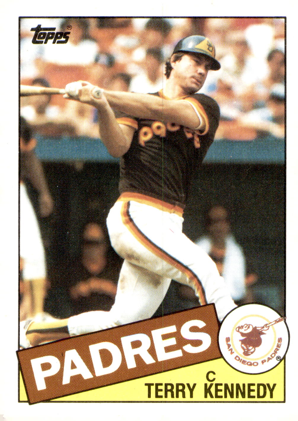 1985 Topps #635 Terry Kennedy