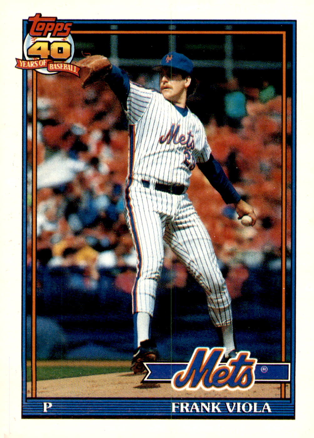 1991 Topps #60 Frank Viola