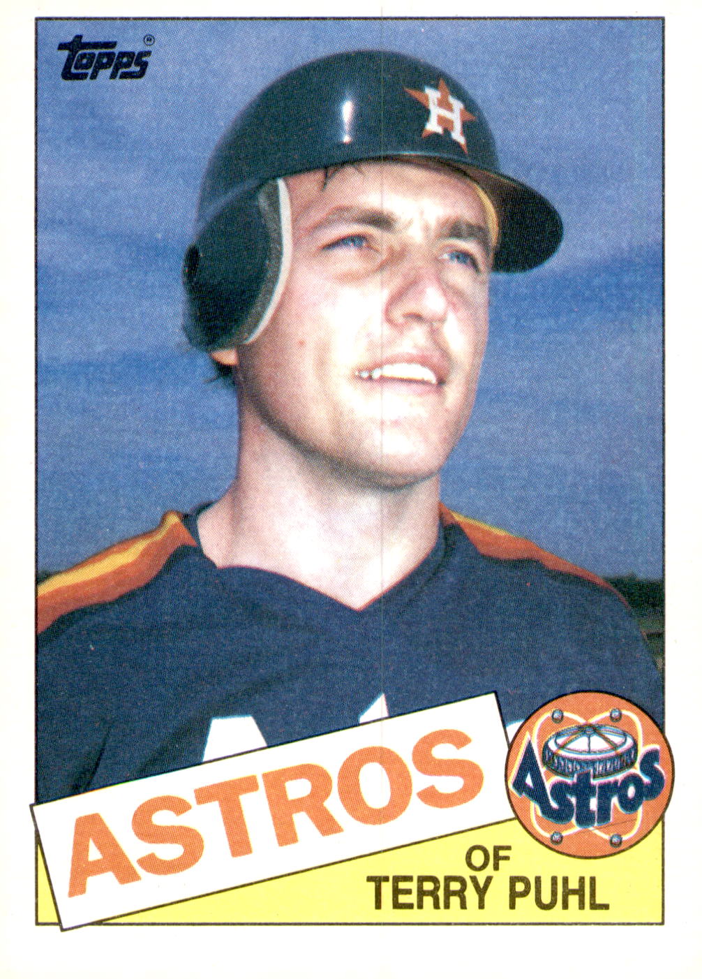 1985 Topps #613 Terry Puhl