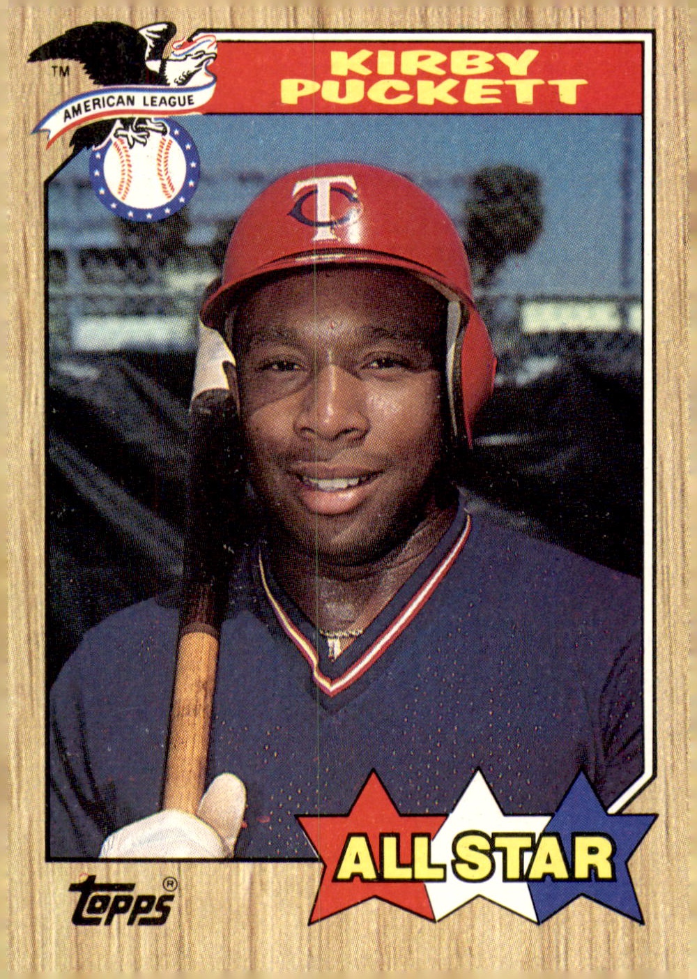 1987 Topps #611 Kirby Puckett