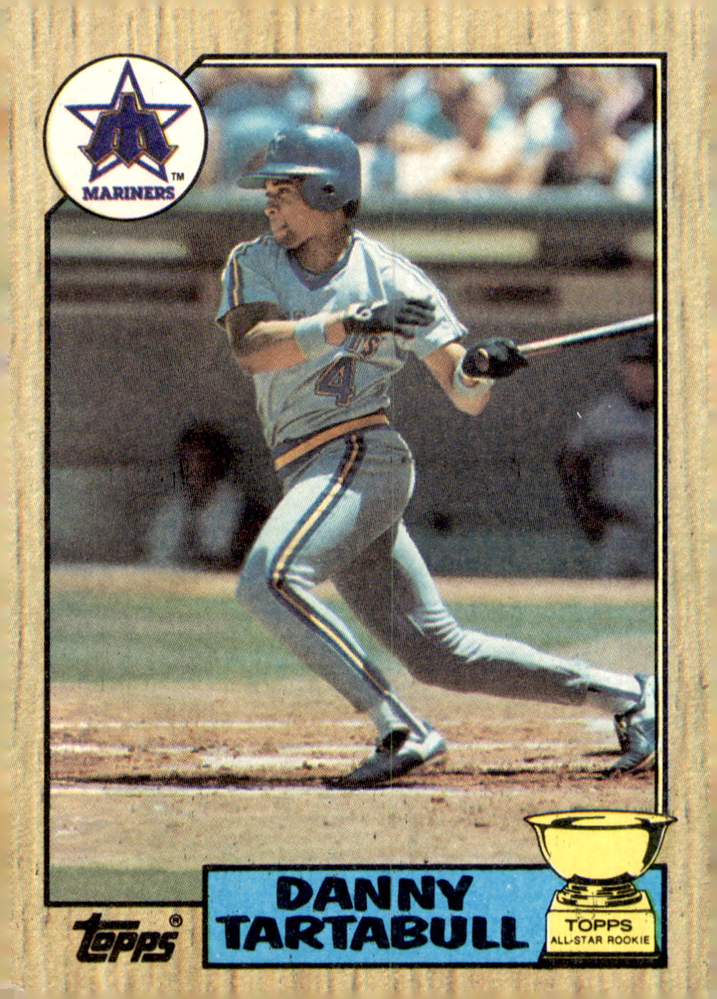 1987 Topps #476 Danny Tartabull