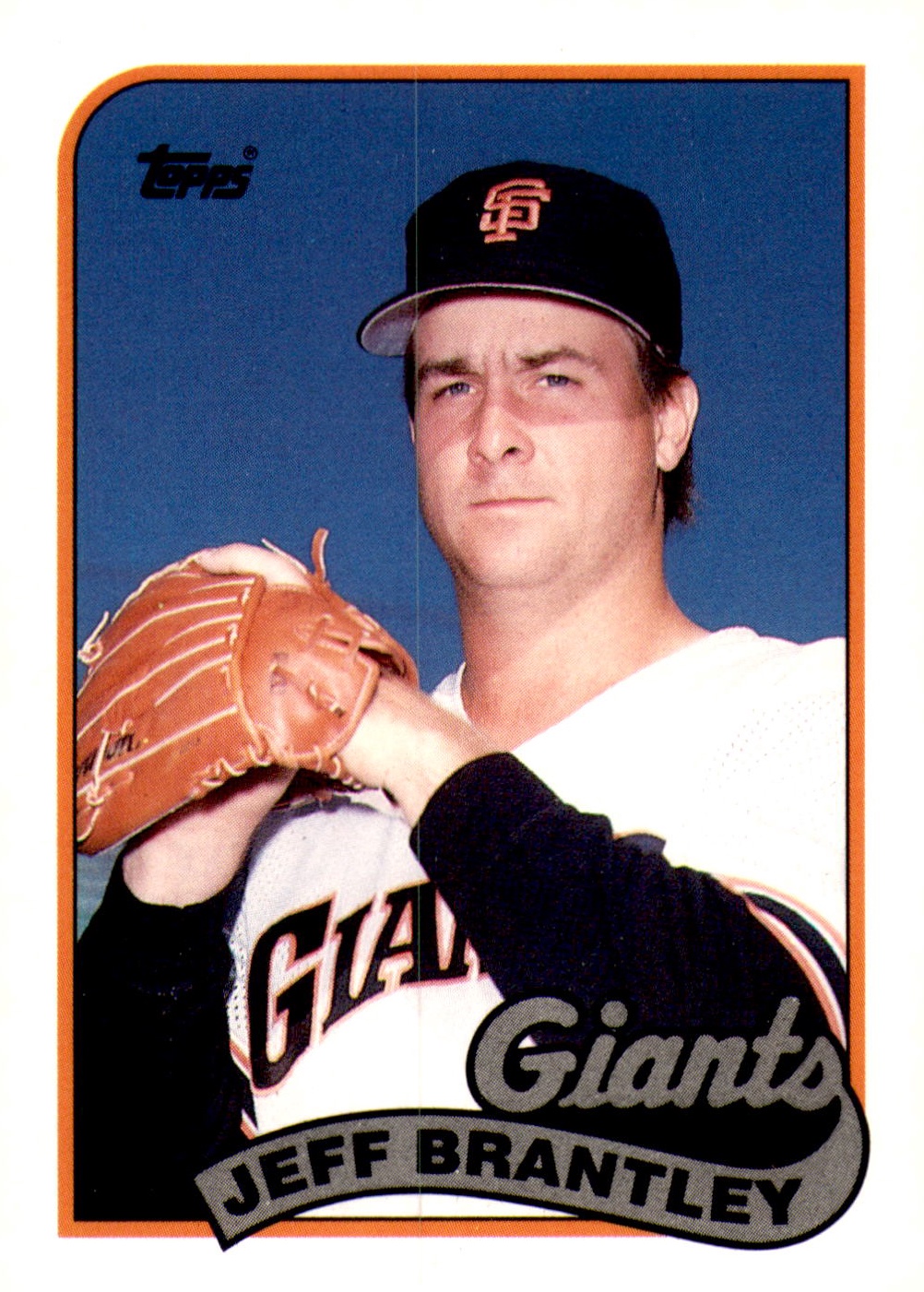 1989 Topps Traded #14T Jeff Brantley