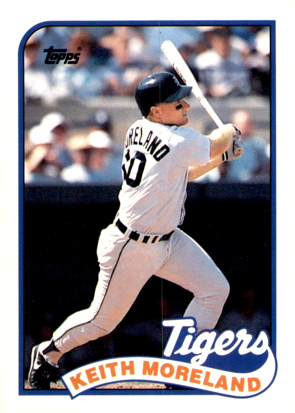 1989 Topps Traded #83T Keith Moreland