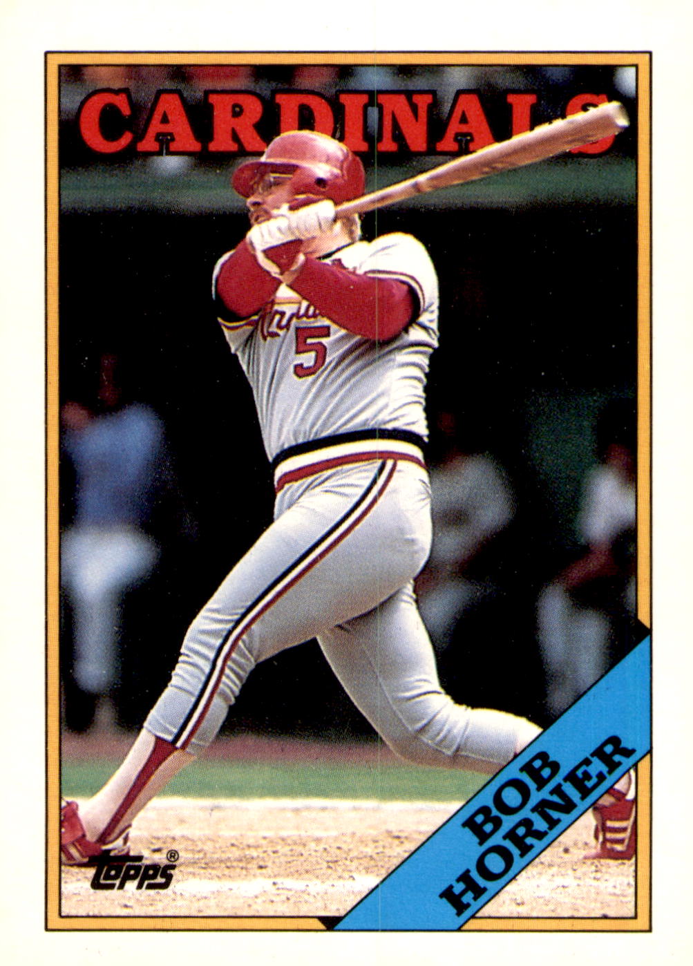 1988 Topps Traded #50T Bob Horner