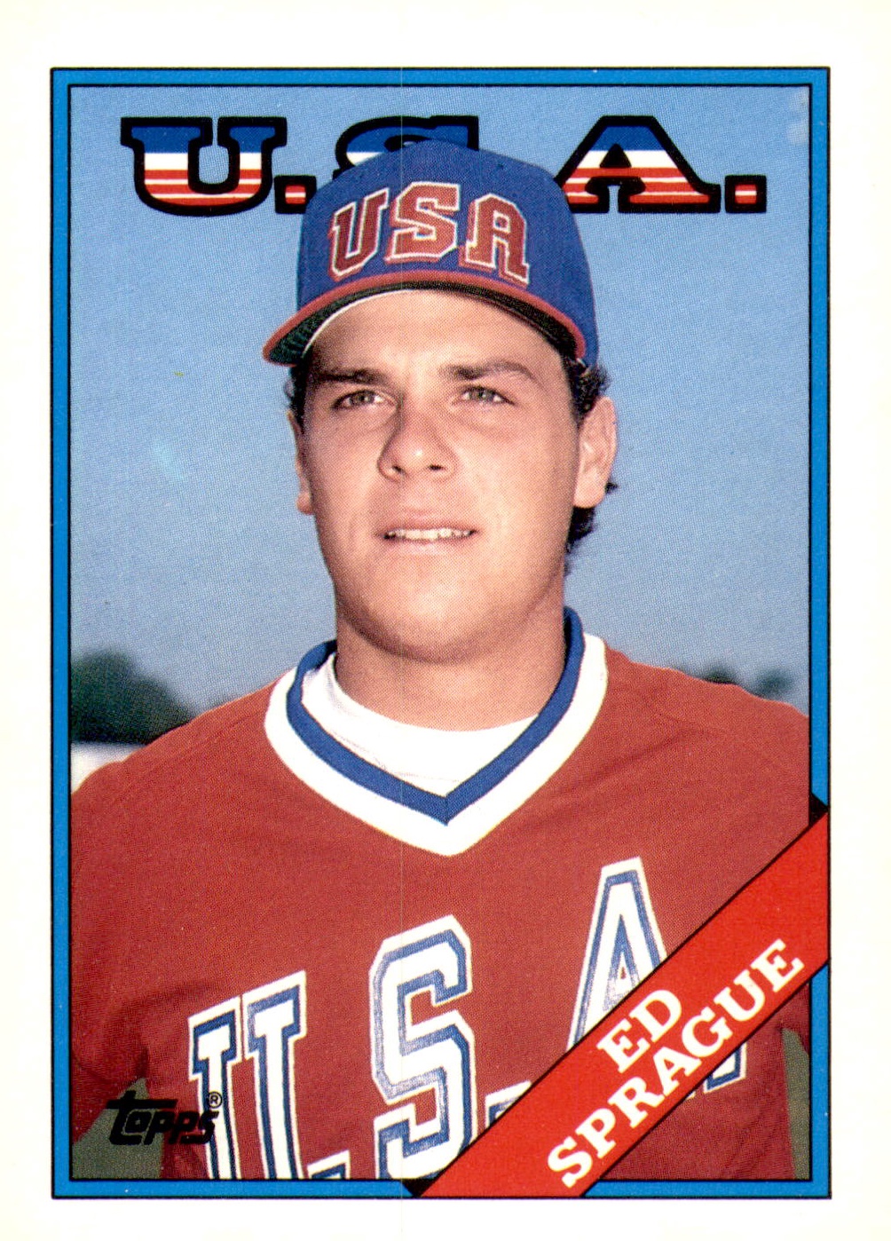1988 Topps Traded #113T Ed Sprague