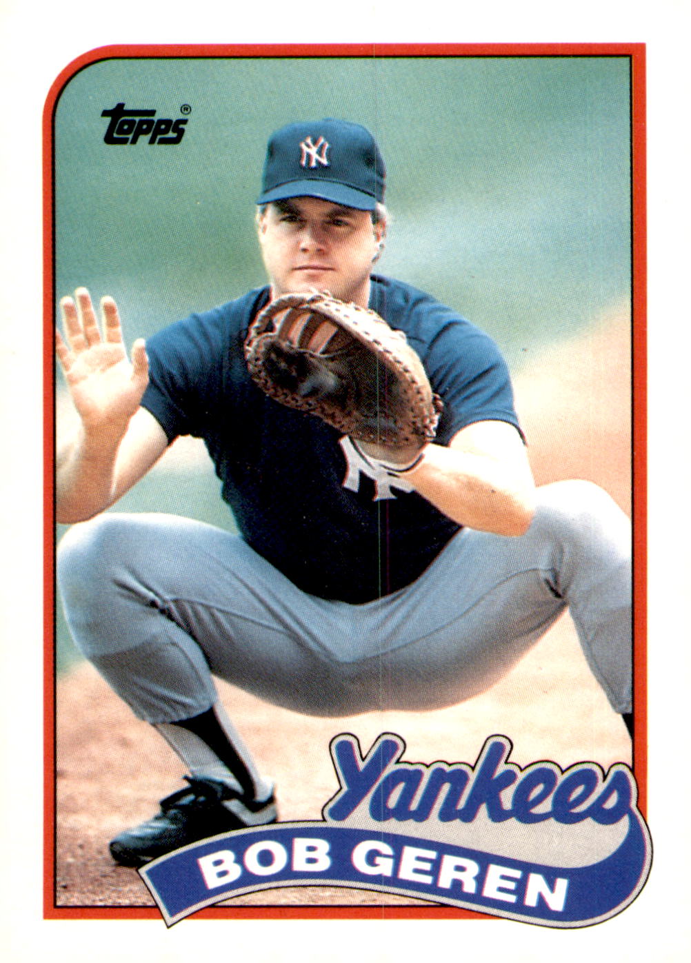 1989 Topps Traded #37T Bob Geren