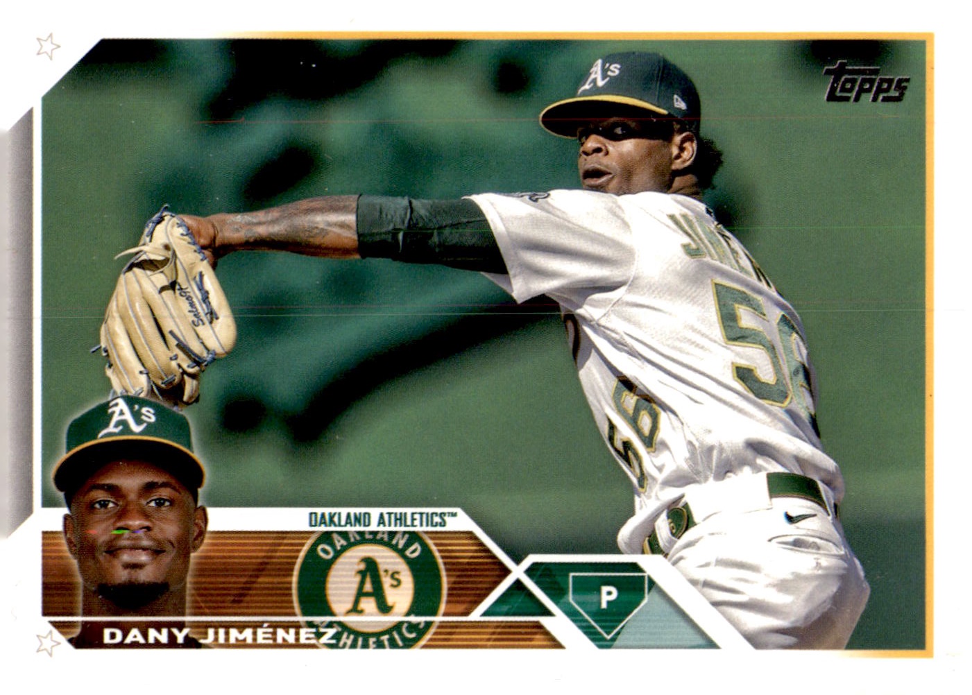 2023 Topps #164 Dany Jimenez