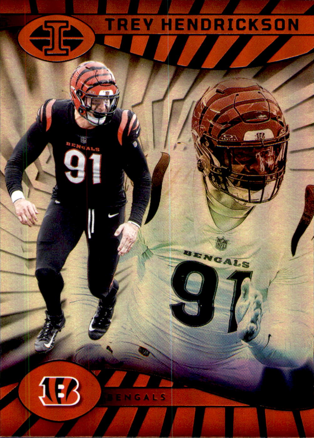 2024 Panini Illusions #18 Trey Hendrickson
