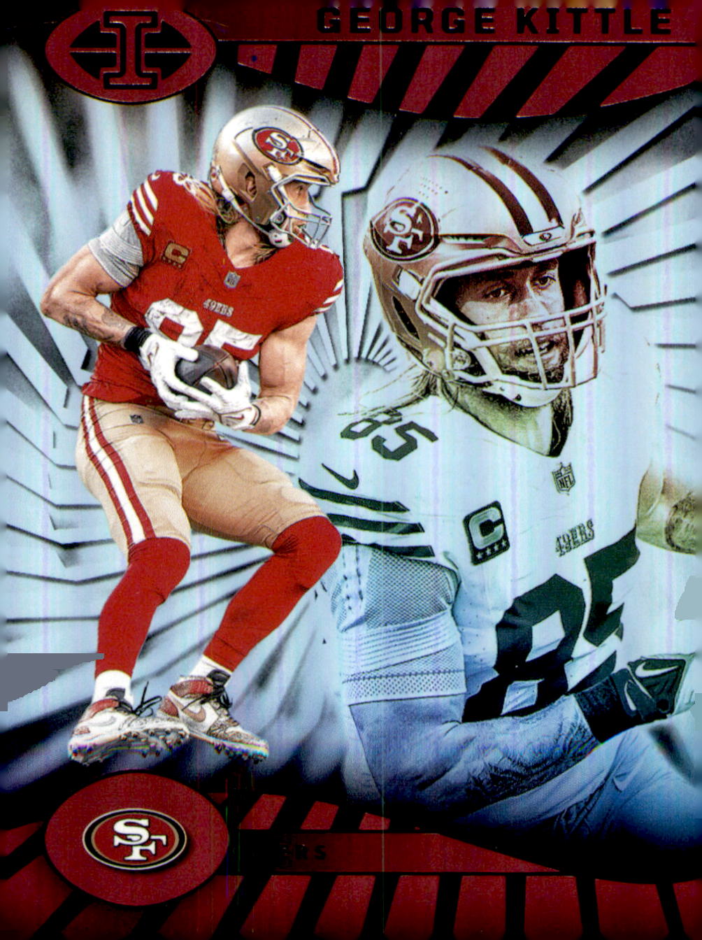 2024 Panini Illusions #79 George Kittle