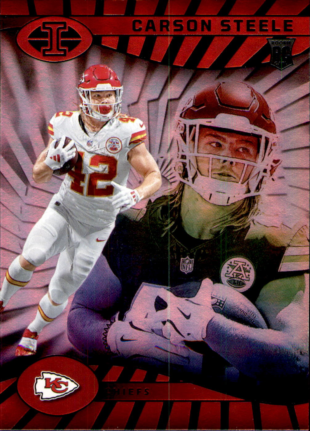 2024 Panini Illusions #44 Carson Steele