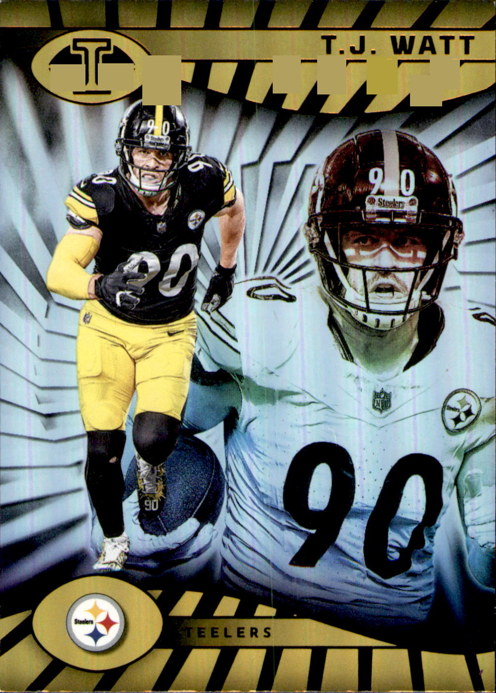 2024 Panini Illusions #73 T.J. Watt