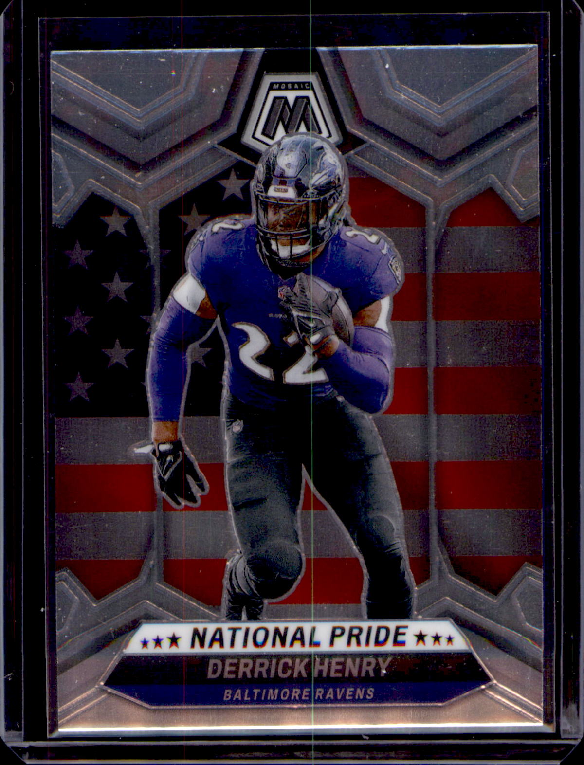 2024 Panini Mosaic #257 Derrick Henry National Pride