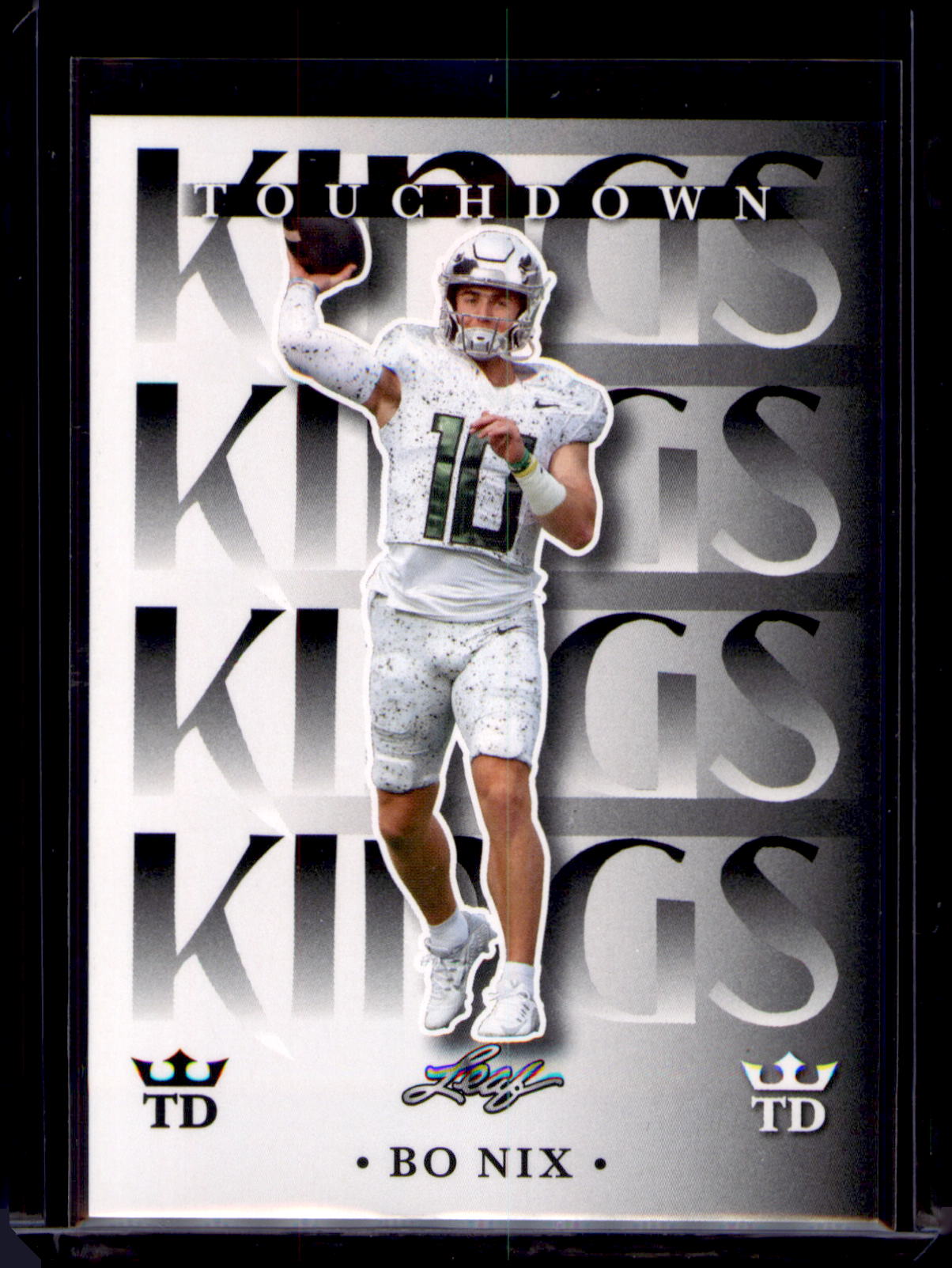 2024 Leaf #TDK-4 Bo Nix