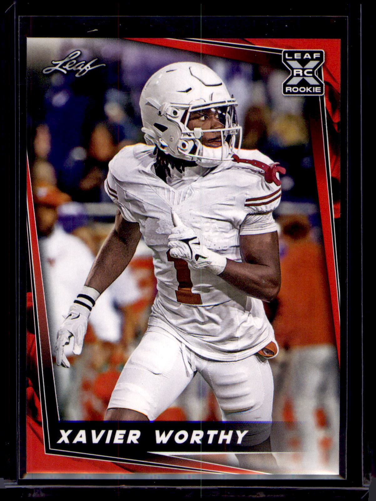 2024 Leaf #44 Xavier Worthy