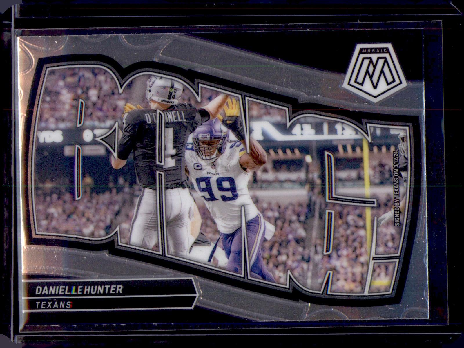 2024 Panini Mosaic #6 Danielle Hunter Bang!