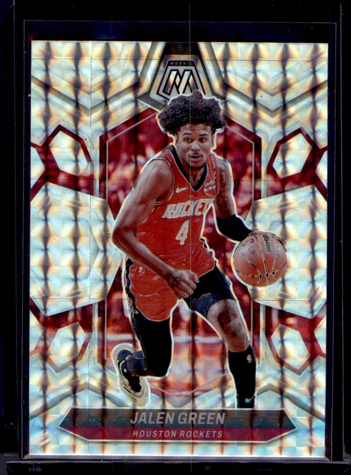 2023-24 Panini Mosaic #51 Jalen Green Prizm