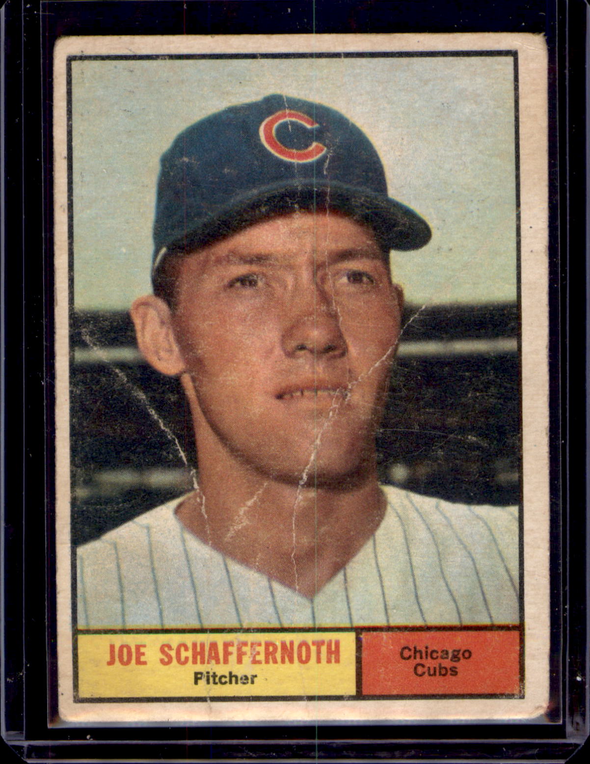 1961 Topps #58 Joe Schaffernoth Rookie