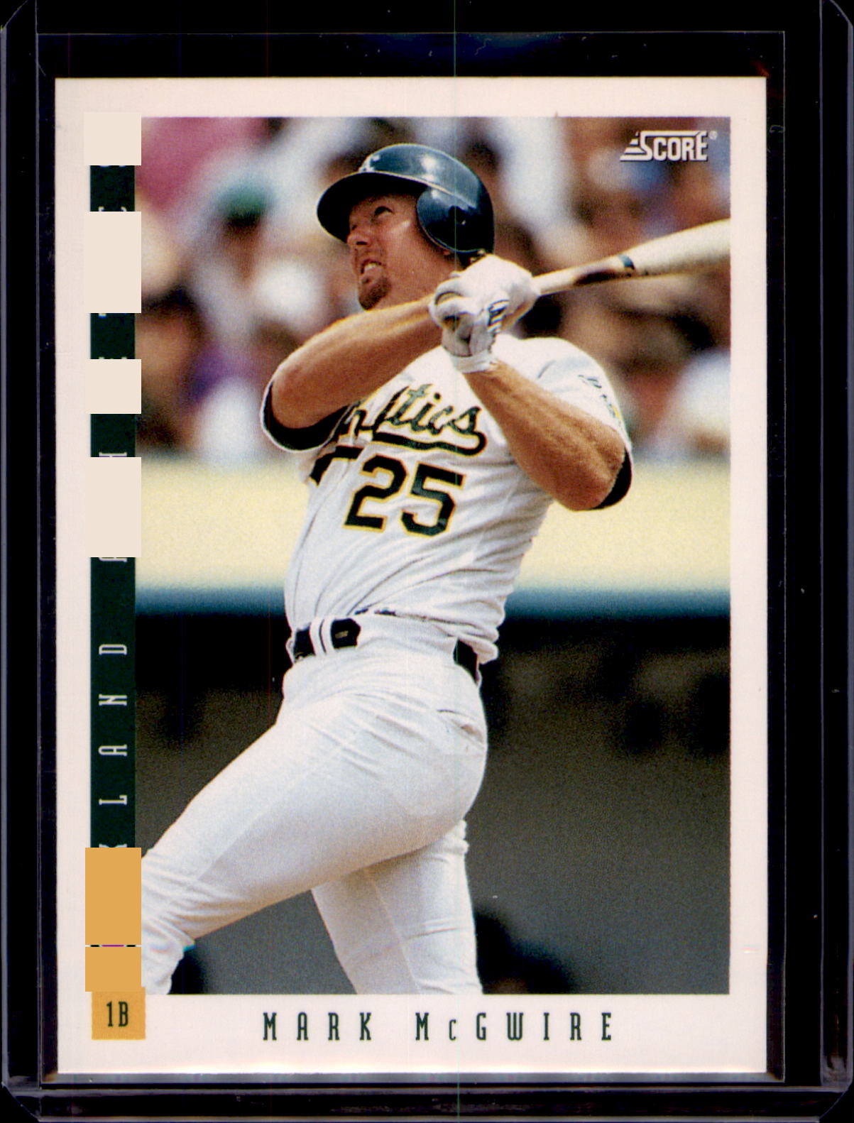 1993 Score #557 Mark McGwire