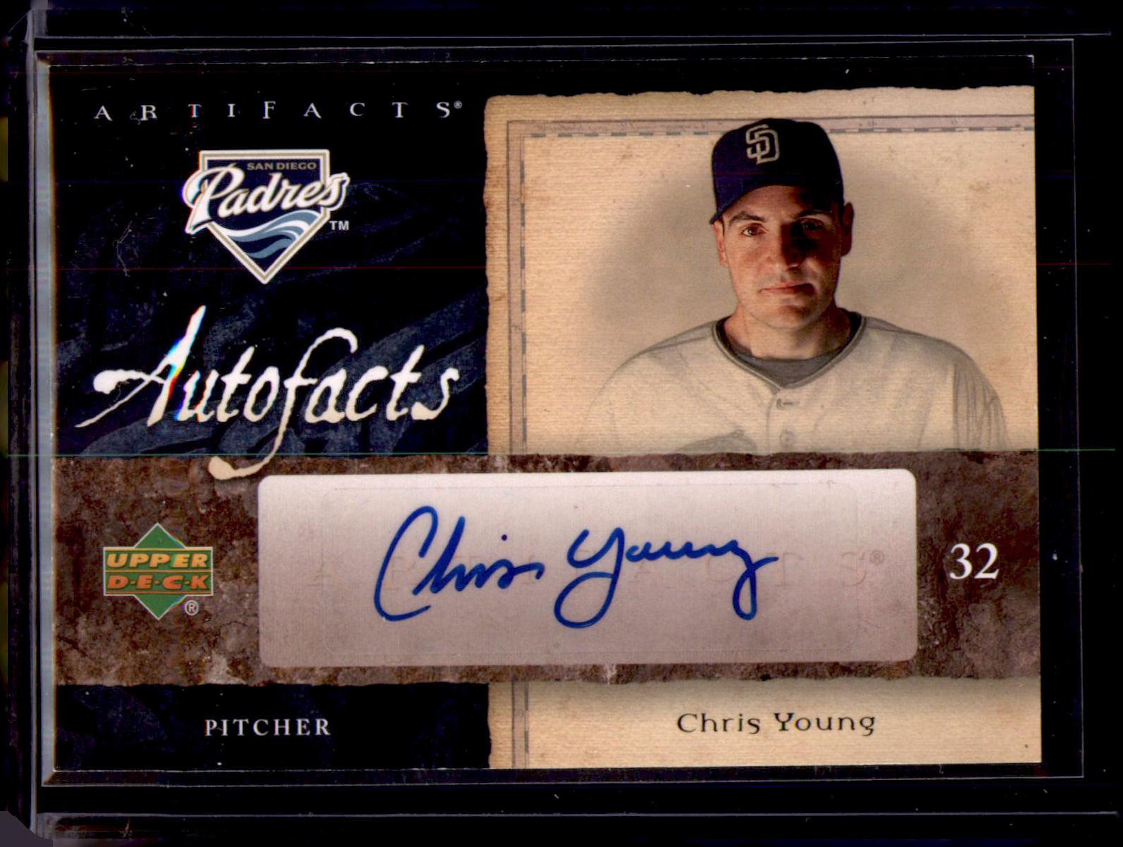 2007 Upper Deck Artifacts #AF-CY Chris Young Auto