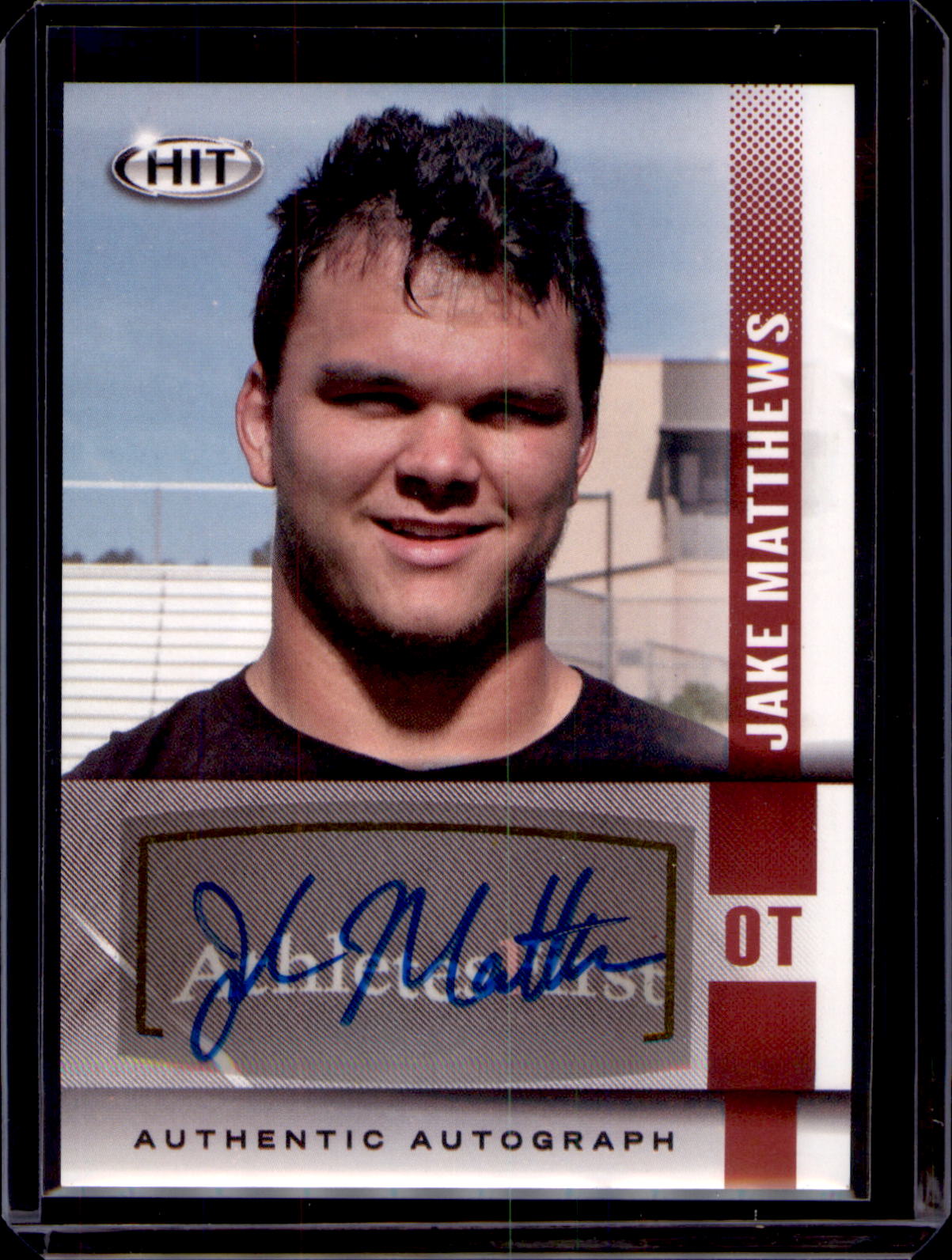 2014 SAGE HIT #A127 Jake Matthews Auto