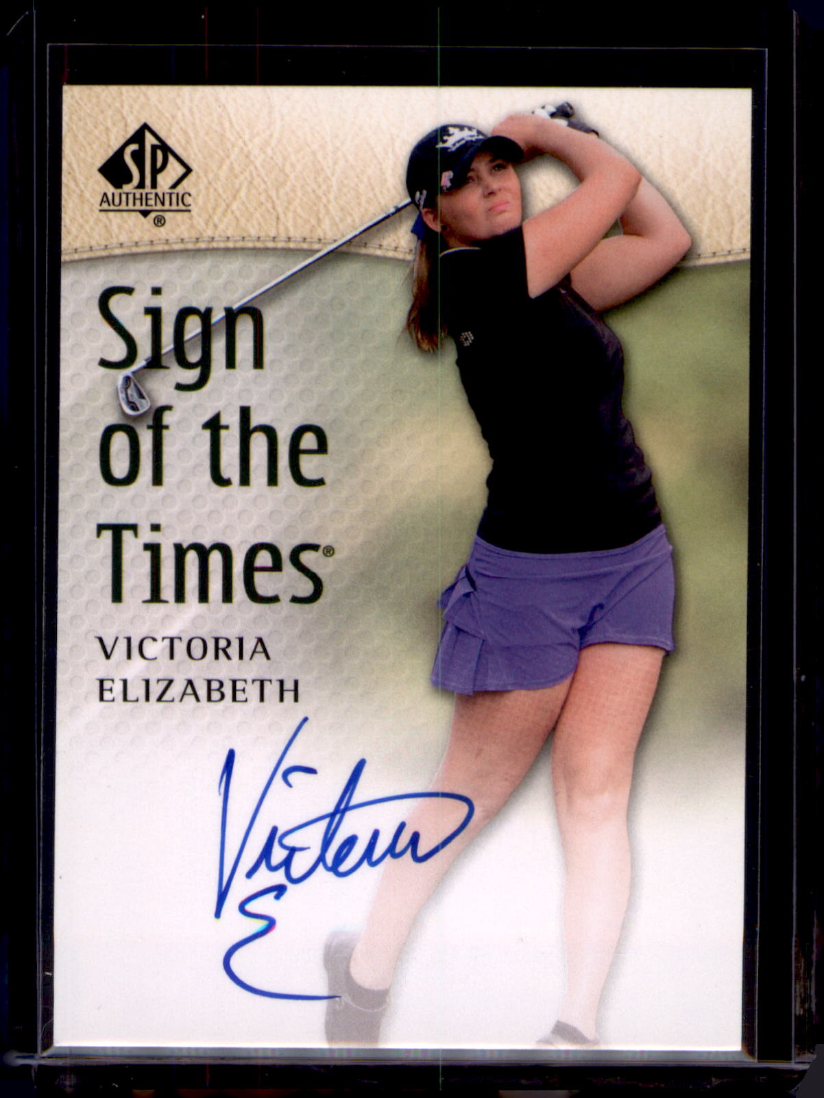 2014 SP Authentic #SOTT-VE Victoria Elizabeth Auto