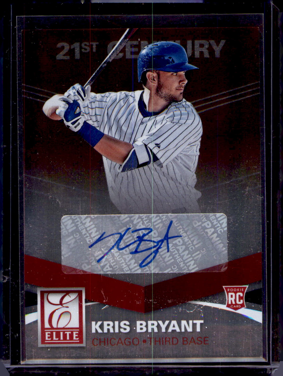 2015 Panini Elite #58 Kris Bryant Auto
