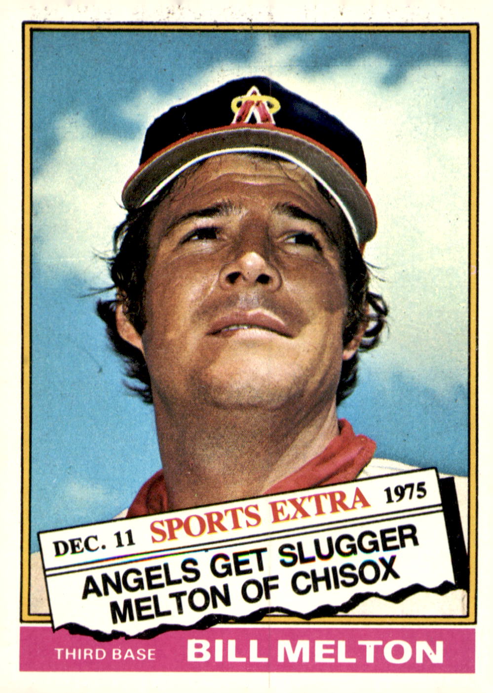 1976 Topps #309T Bill Melton