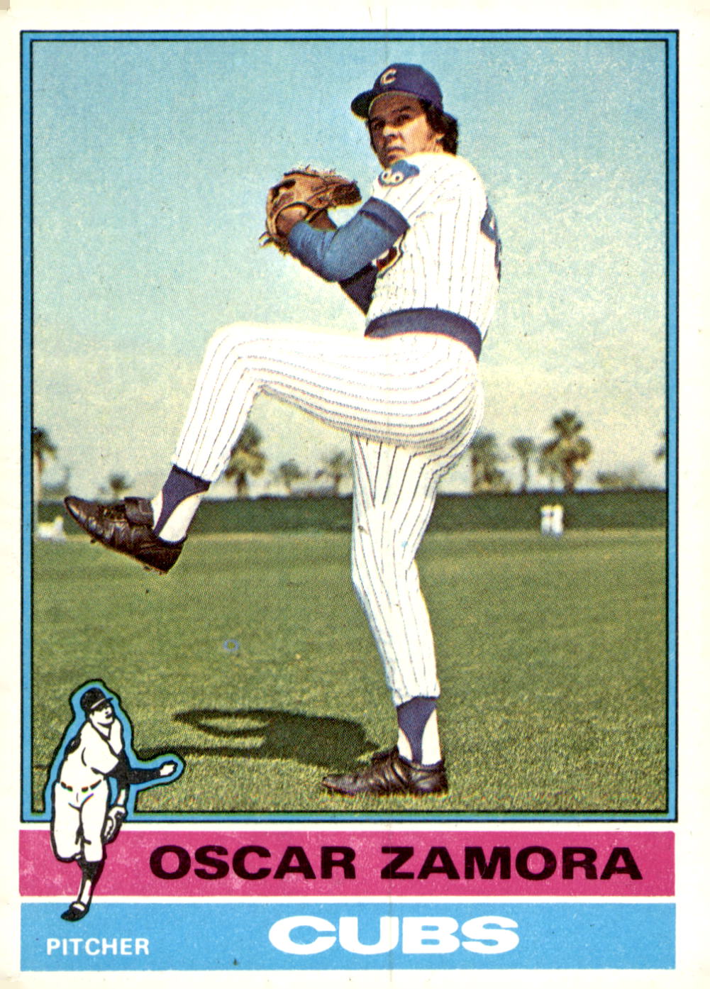 1976 Topps #227 Oscar Zamora