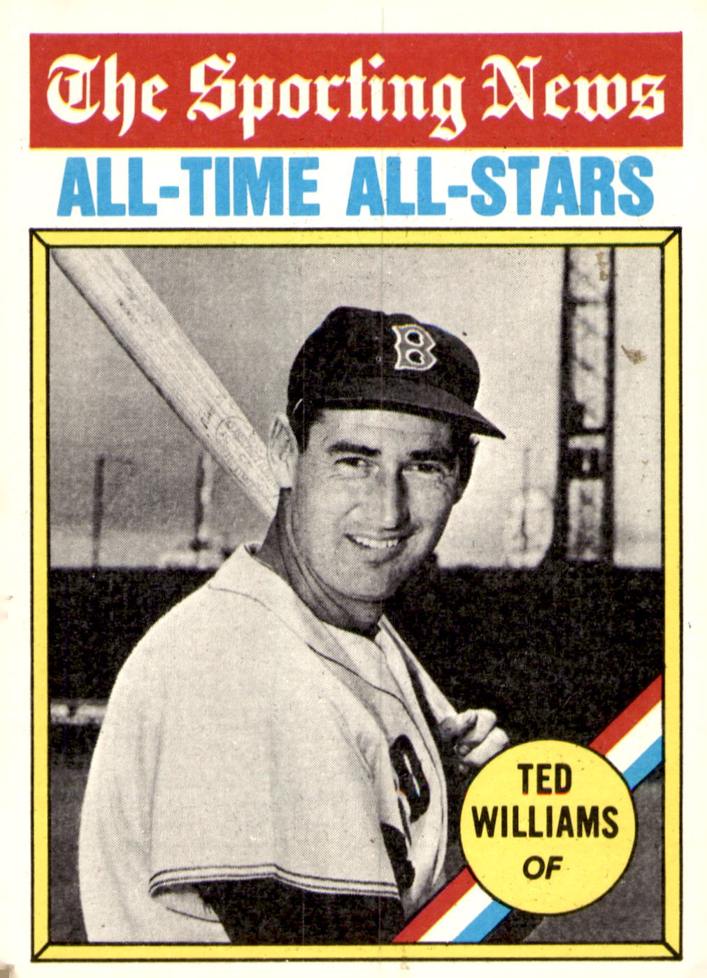 1976 Topps #347 Ted Williams