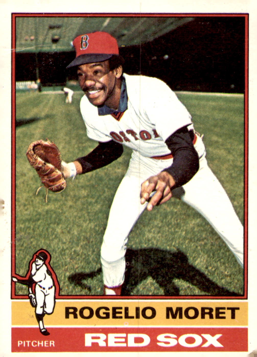 1976 Topps #632 Rogelio Moret