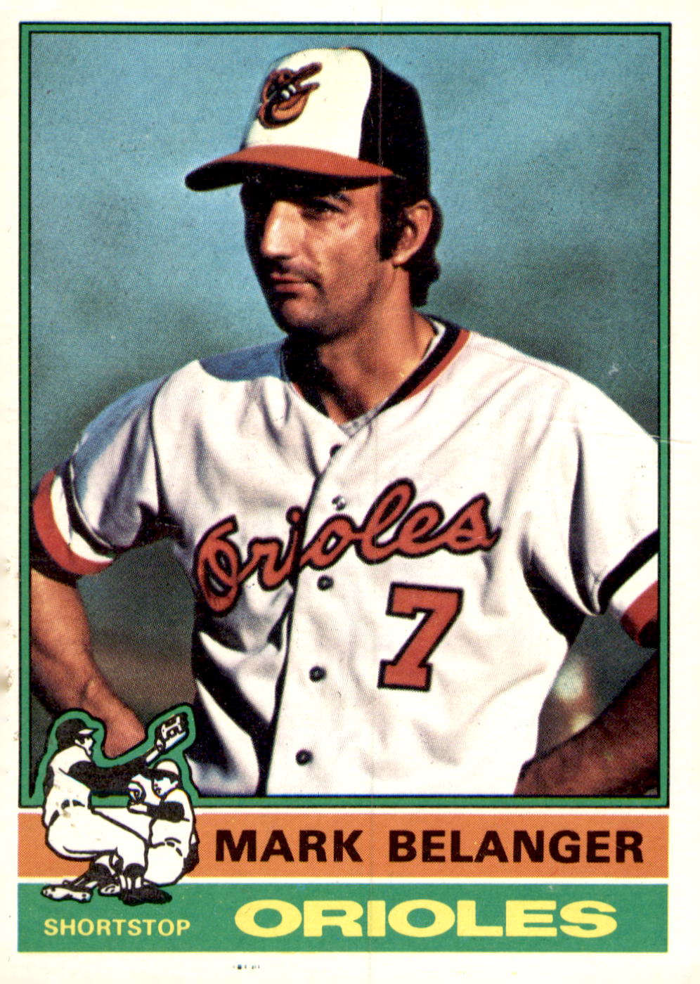 1976 Topps #505 Mark Belanger