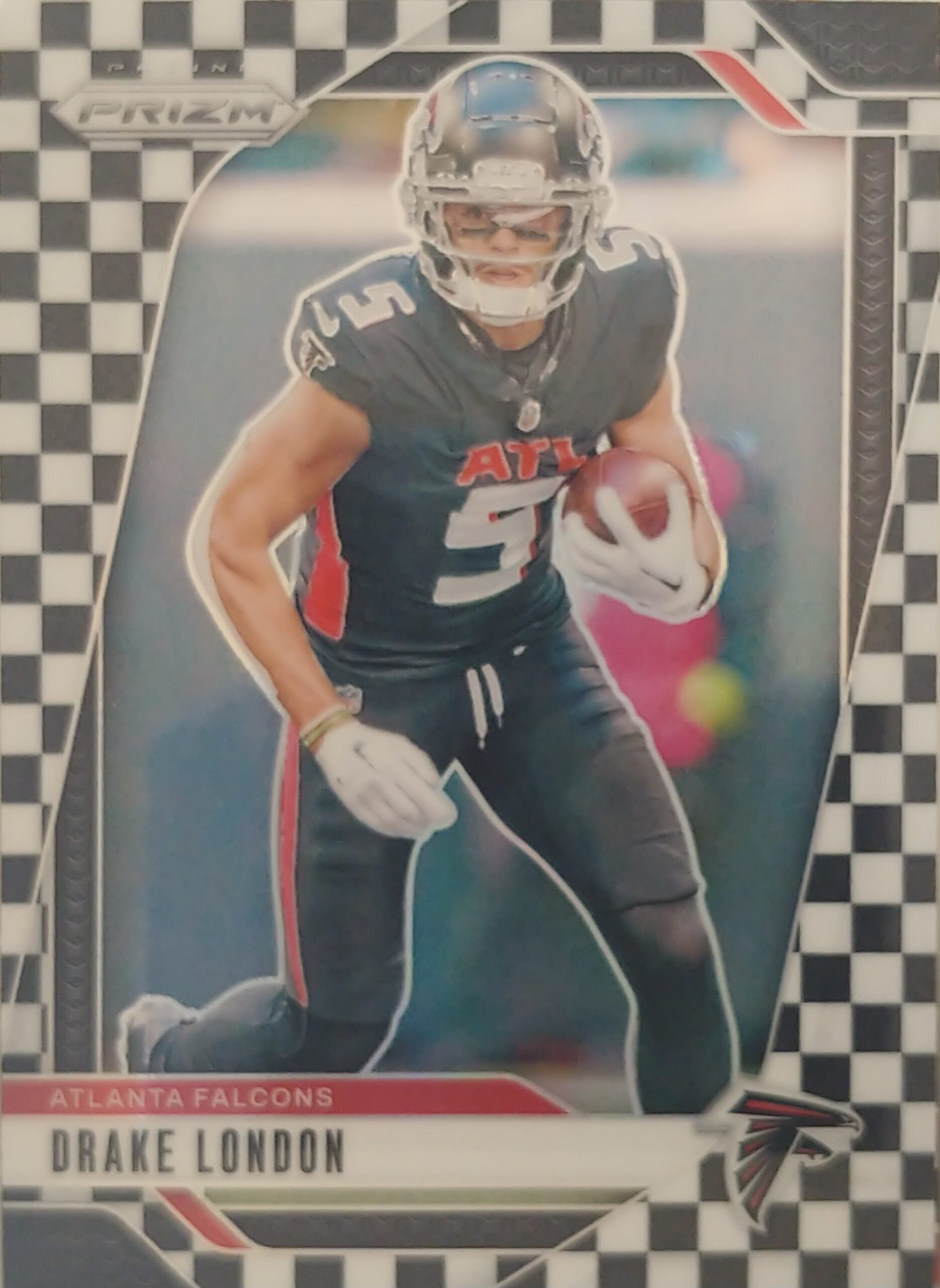 2024 Panini Prizm Drake London Black and White Checkerboard #12