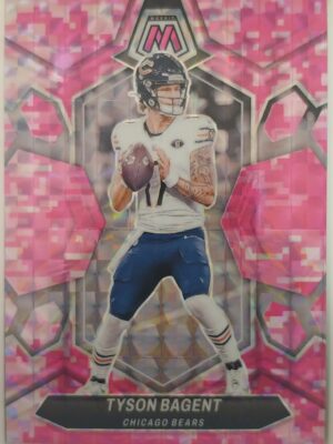 2024 Panini Mosaic Tyson Bagent SP Camo Pink #36