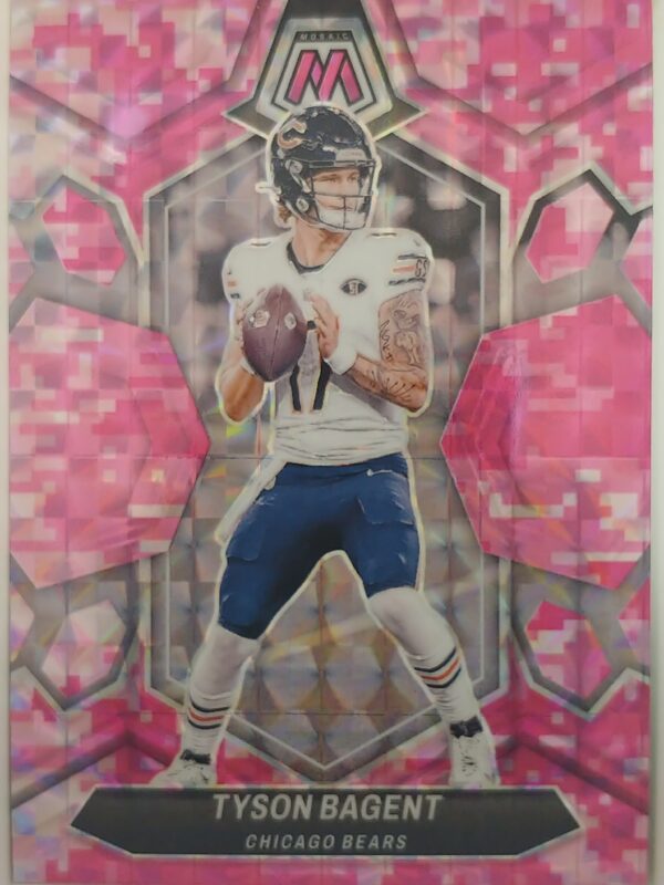 2024 Panini Mosaic Tyson Bagent SP Camo Pink #36