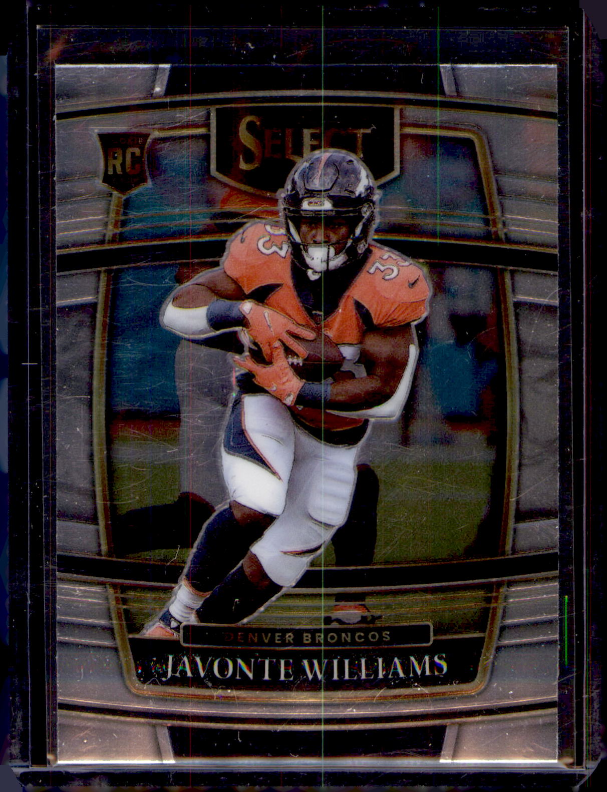 2021 Panini Select #57 Javonte Williams Rookie