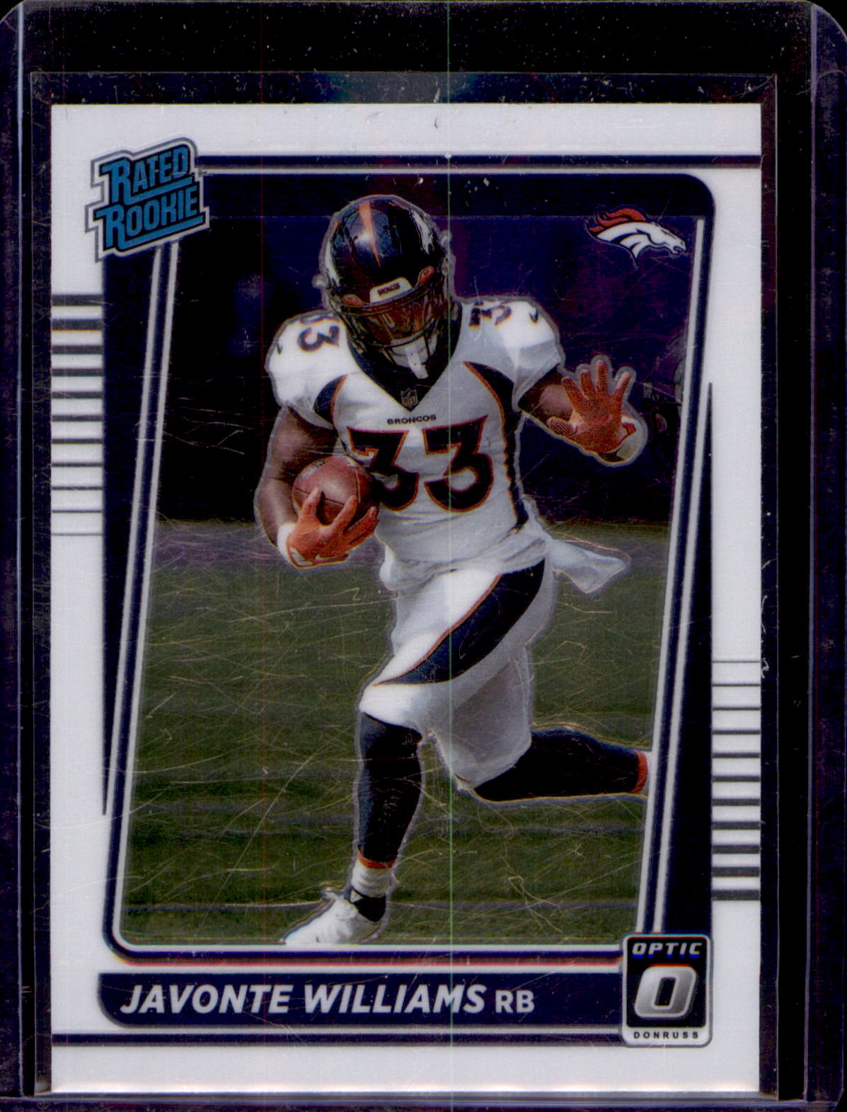 2021 Donruss Optic #215 Javonte Williams Rookie