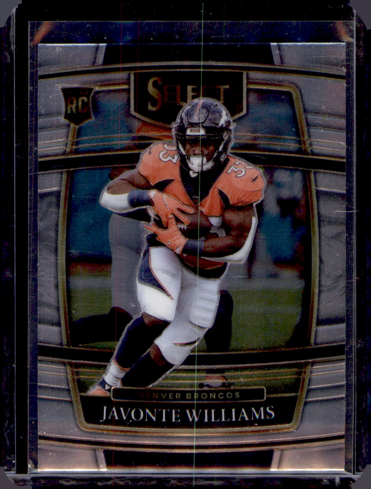 2021 Panini Select #57 Javonte Williams Rookie