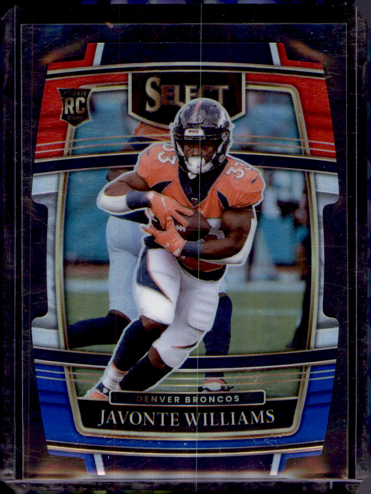 2021 Panini Select #57 Javonte Williams Rookie