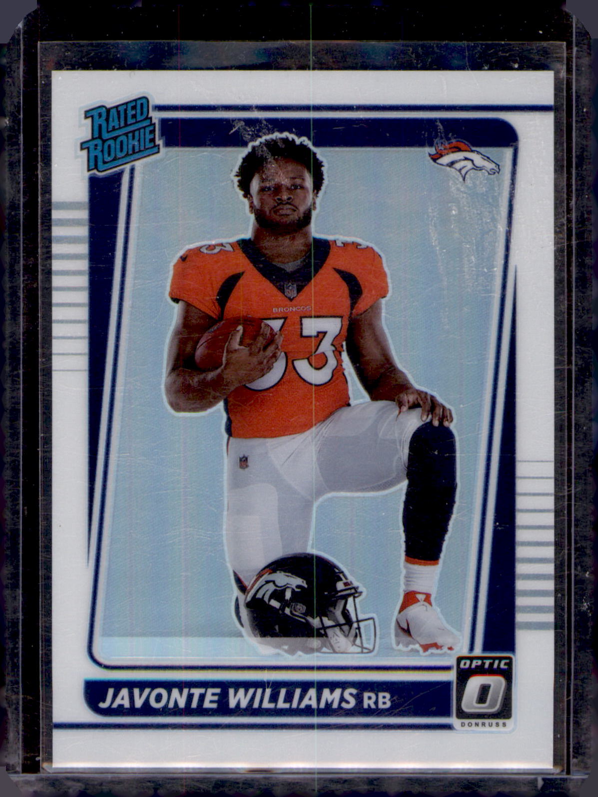 2021 Donruss Optic #215 Javonte Williams Rookie