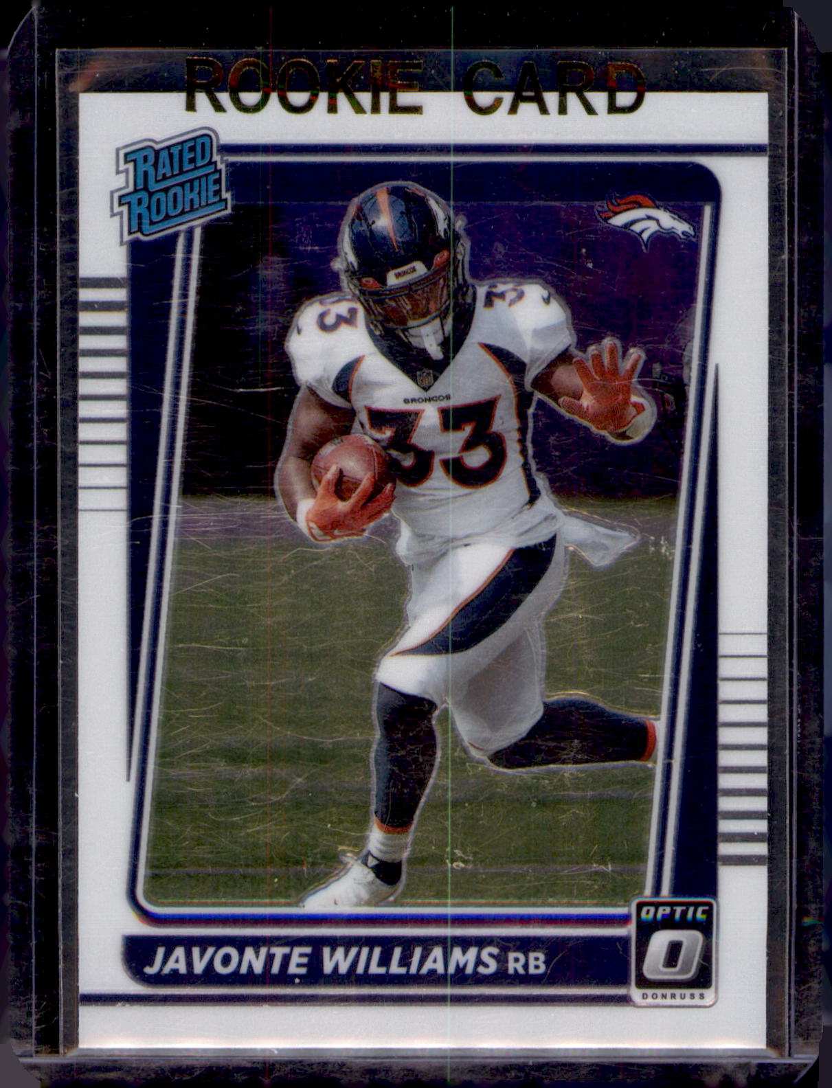 2021 Donruss Optic #215 Javonte Williams Rookie
